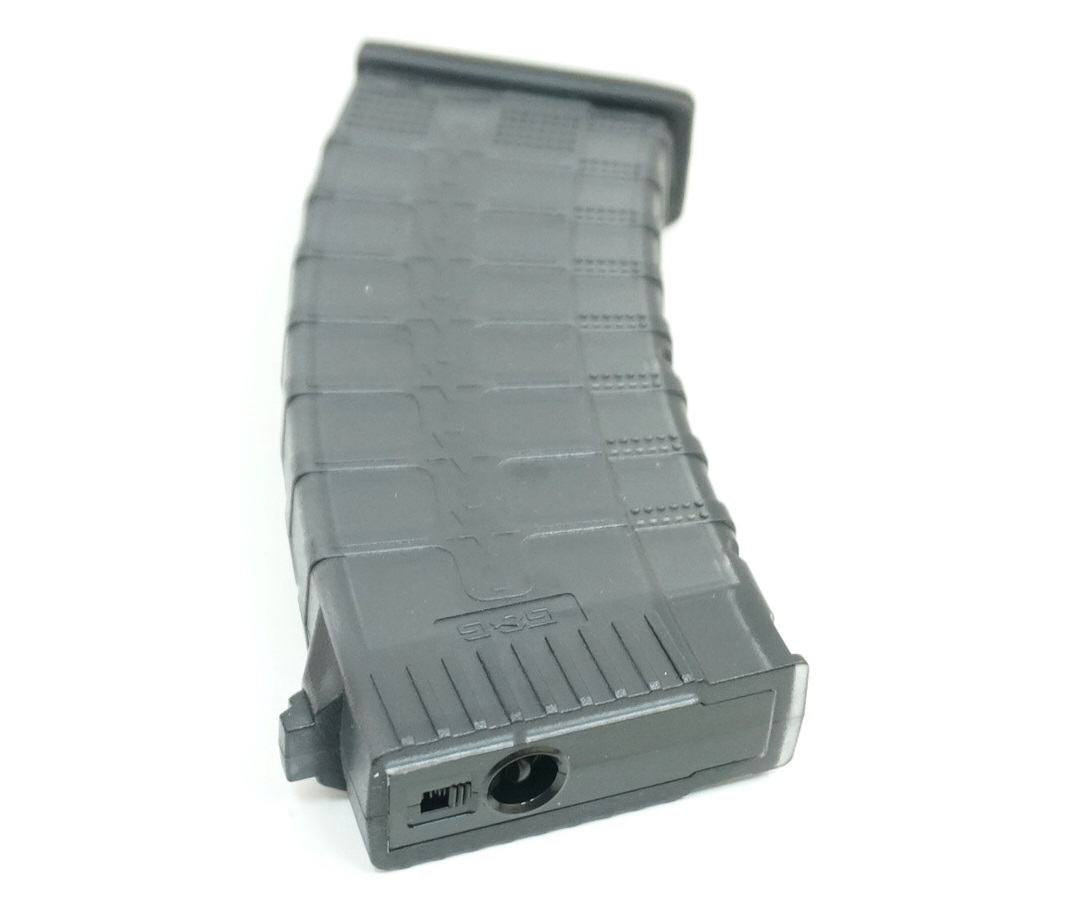 Магазин механический G&G (G-08-147-1) для АК-74 / RK74 T/E/CQB, Mid‑Cap, 115 шаров, Dark Tainted