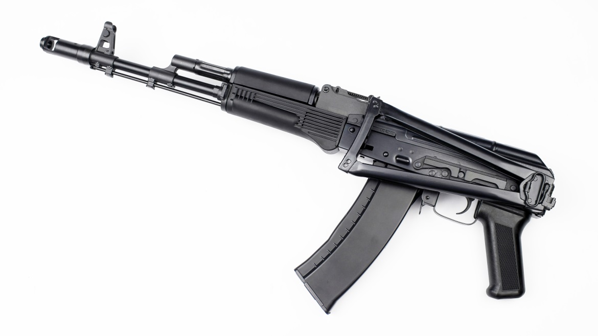 Страйкбольный автомат E&L ELAKS74MN (RКС-74 МН), сталь