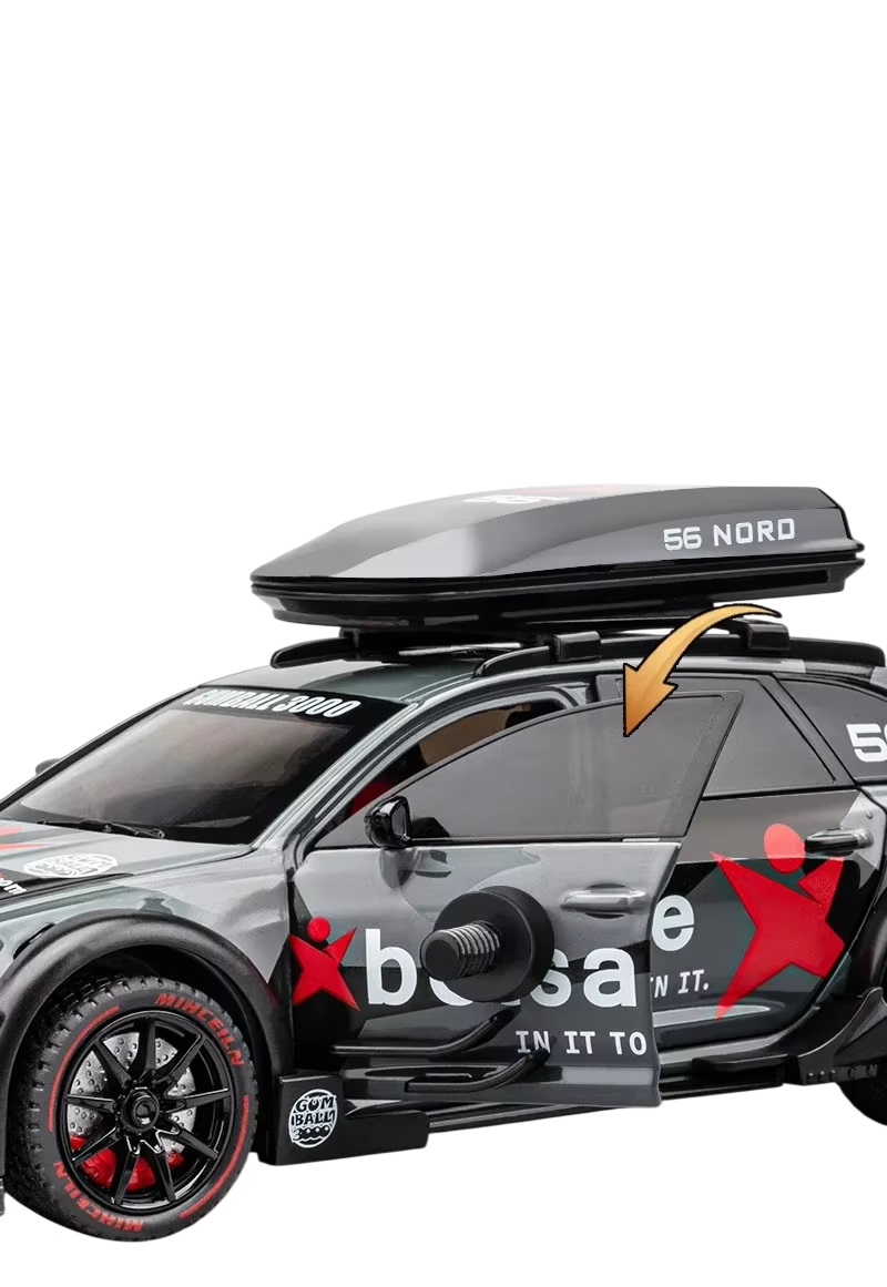 Коллекционная машинка Audi RS6 Avant DTM 1:24 GRAY