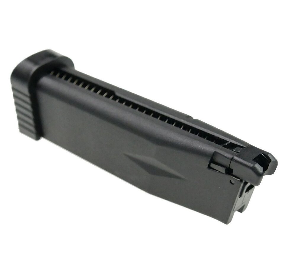 Магазин KP-06 CO2-M для 1911 Hi-Capa GBB, CO₂ (KJW), металлический, 28 шаров