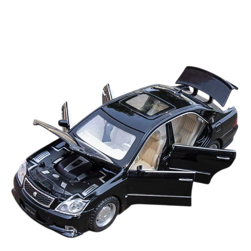 Металлическая машинка Toyota Crown S180 1:32 Black