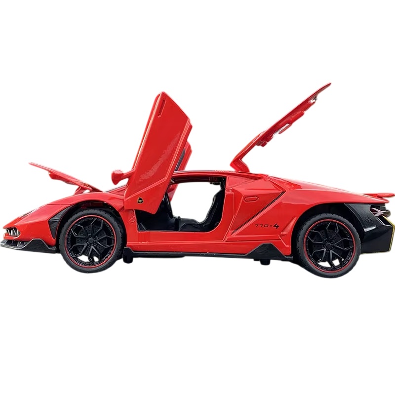 Металлическая машинка Lamborghini Centenario 1:24 Красная