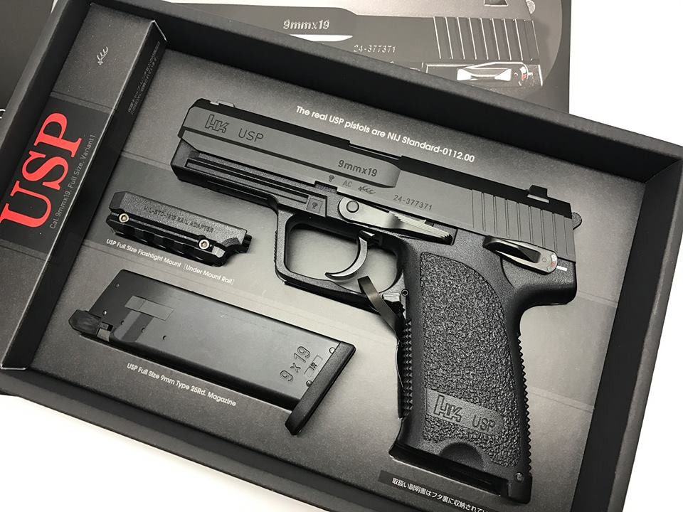 Страйкбольный пистолет Tokyo Marui HK USP GBB