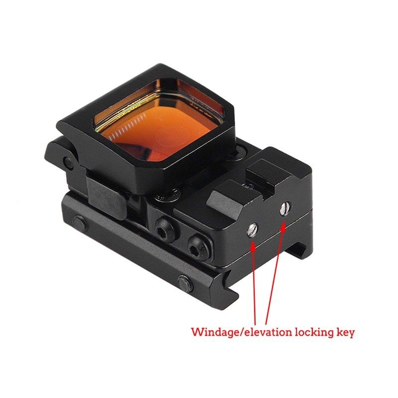 Коллиматорный прицел VISM VFDRSBK FlipDot Reflex Sight (Black)