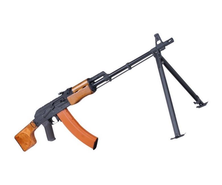 Страйкбольный пулемет Cyma РПКС-74, дерево, скл. приклад (CM.052S)