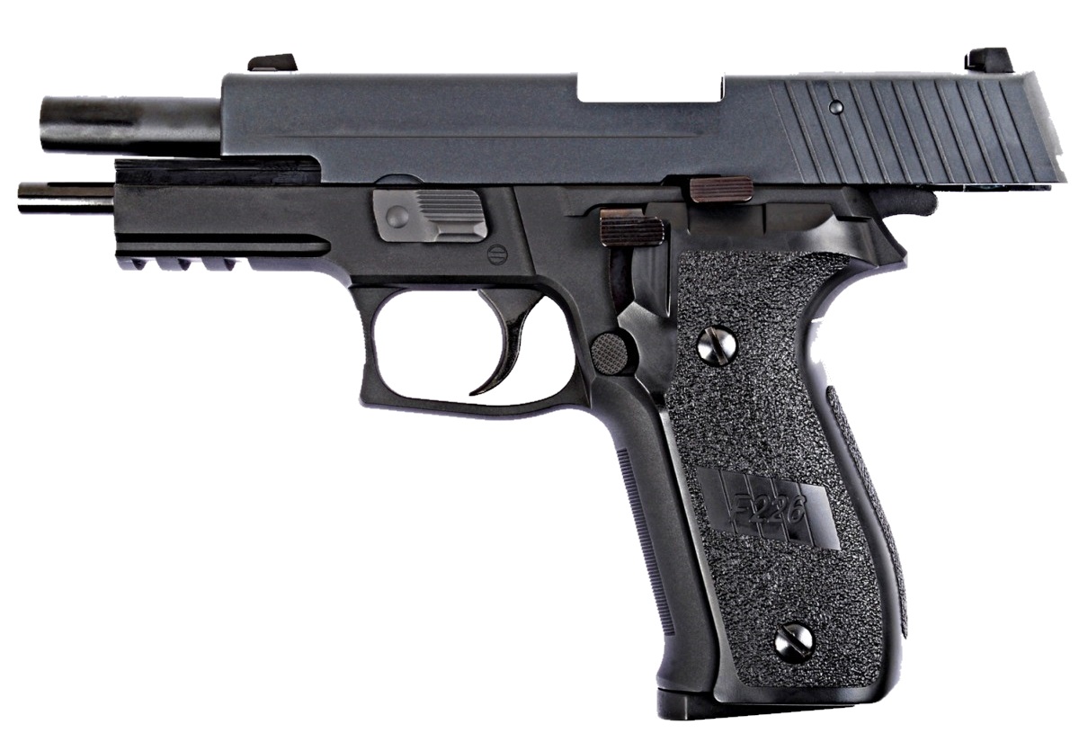 Страйкбольный пистолет WE SigSauer P226 Rail (WE-F001A)