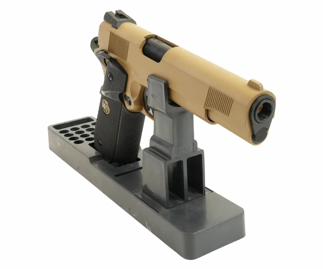 Страйкбольный пистолет WE Colt M1911A1 M.E.U. (6 мм, Gas, Blowback, Tan, WE-E008A)