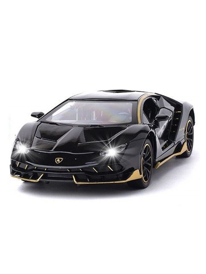 Металлическая машинка Lamborghini Revuelto 1:32 Black