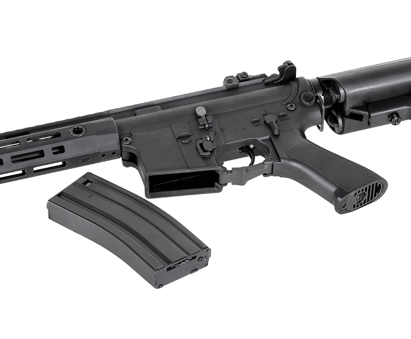Страйкбольный автомат Cyma AR15 M-lok Mosfet Edition BK (CM.623)