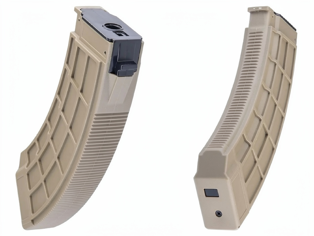 Магазин механический CYMA C207 для АК-серии / CM076 (AKM TRAX), Mid‑Cap, 150 шаров, Tan