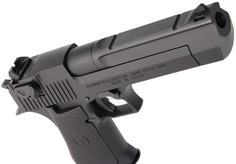 Страйкбольный пистолет Tokyo Marui Desert Eagle .50AE Black GBB