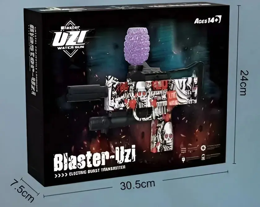 UZI Graffiti FIX — орбиз-пистолет-пулемёт, авто 30–40 м/с
