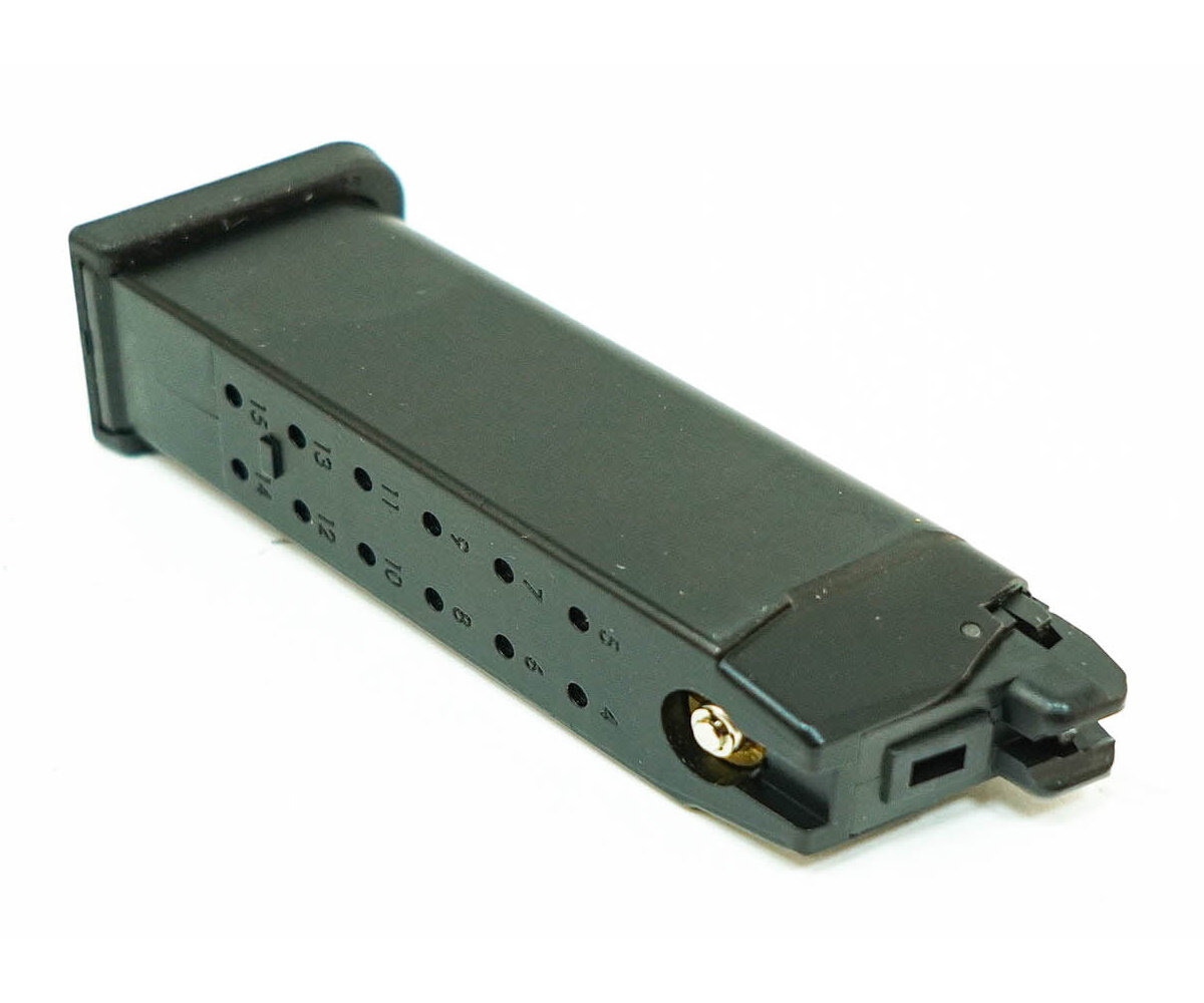 Магазин GLOCK G19 Gen5 GBB GAS, металлический, 24 шара, совместим с WE и KJW
