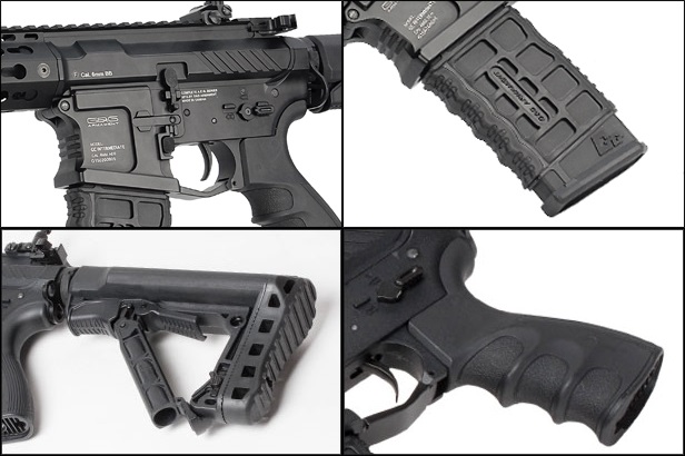 Страйкбольный автомат G&G GC16 SRL (EGC-016-SRL-BNB-NCM)