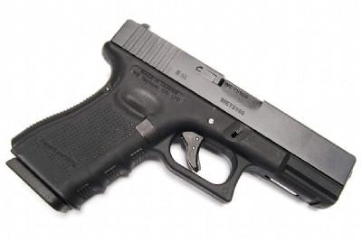 Страйкбольный пистолет WE-G003VXB-BK Glock-19 Gen.5 (металлический слайд, сменные накладки)