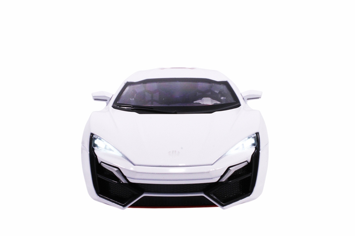 Металлическая машинка модель Люкан Lykan Hypersport 1:24