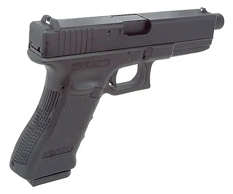 Страйкбольный пистолет KJW KP-18 CO₂ — Glock 18, чёрный, GBB, 6 мм