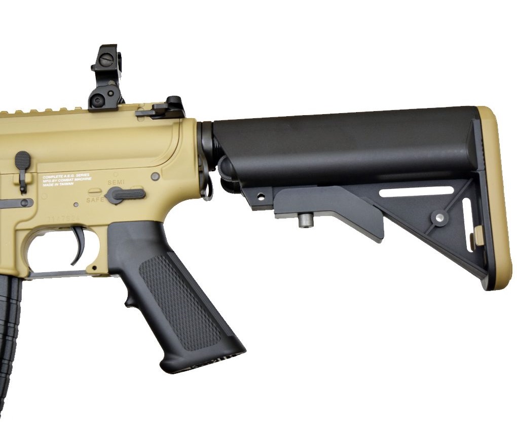 Страйкбольный автомат G&G CM18 MOD1 Desert/Black (EGC-18P-MD1-DNB-NCM)
