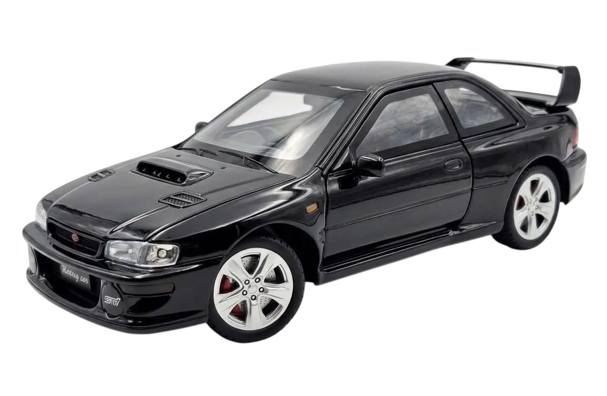 Машинка металлическая Subaru Impreza WRX STI 1:24 Black