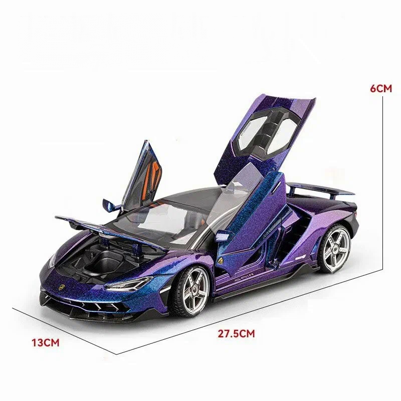 Металл машинка Lamborghini Centenario 1:18 Хамелеон