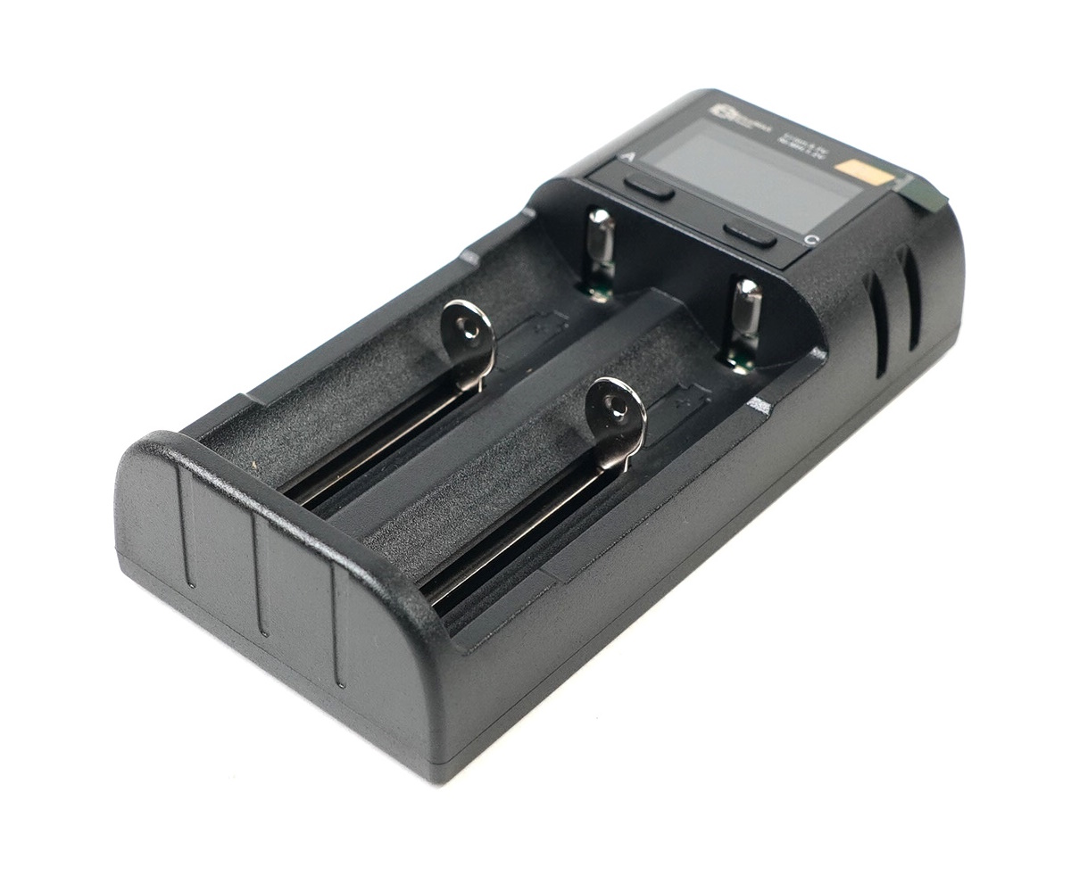 Зарядное устройство BlueMax D2 LCD Intelligent (2 разъема) для Li-Po, LiFe, NiMH, Li-ion