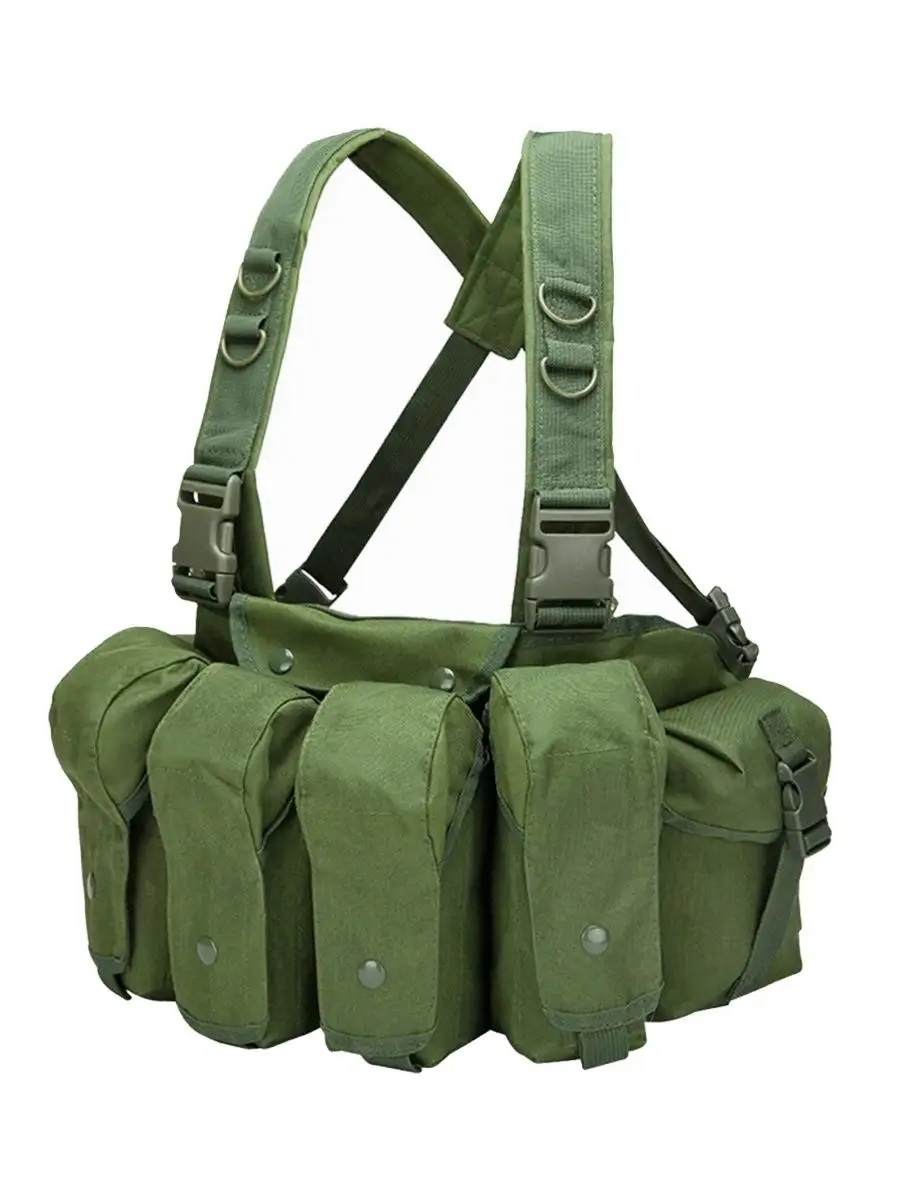 Разгрузка Chest Rig Carry Vest 600D Olive Green для тактической платформы