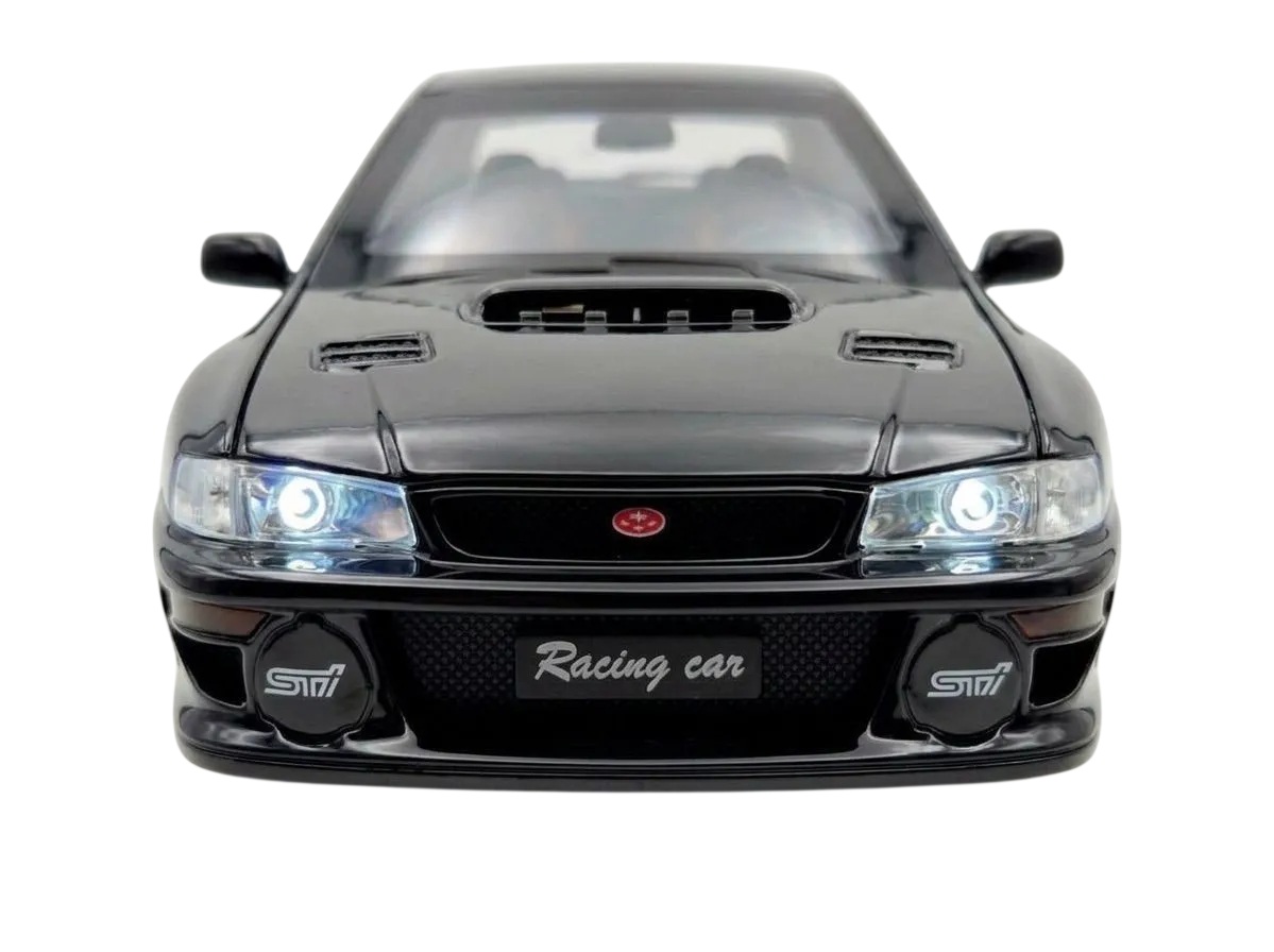 Машинка металлическая Subaru Impreza WRX STI 1:24 Black