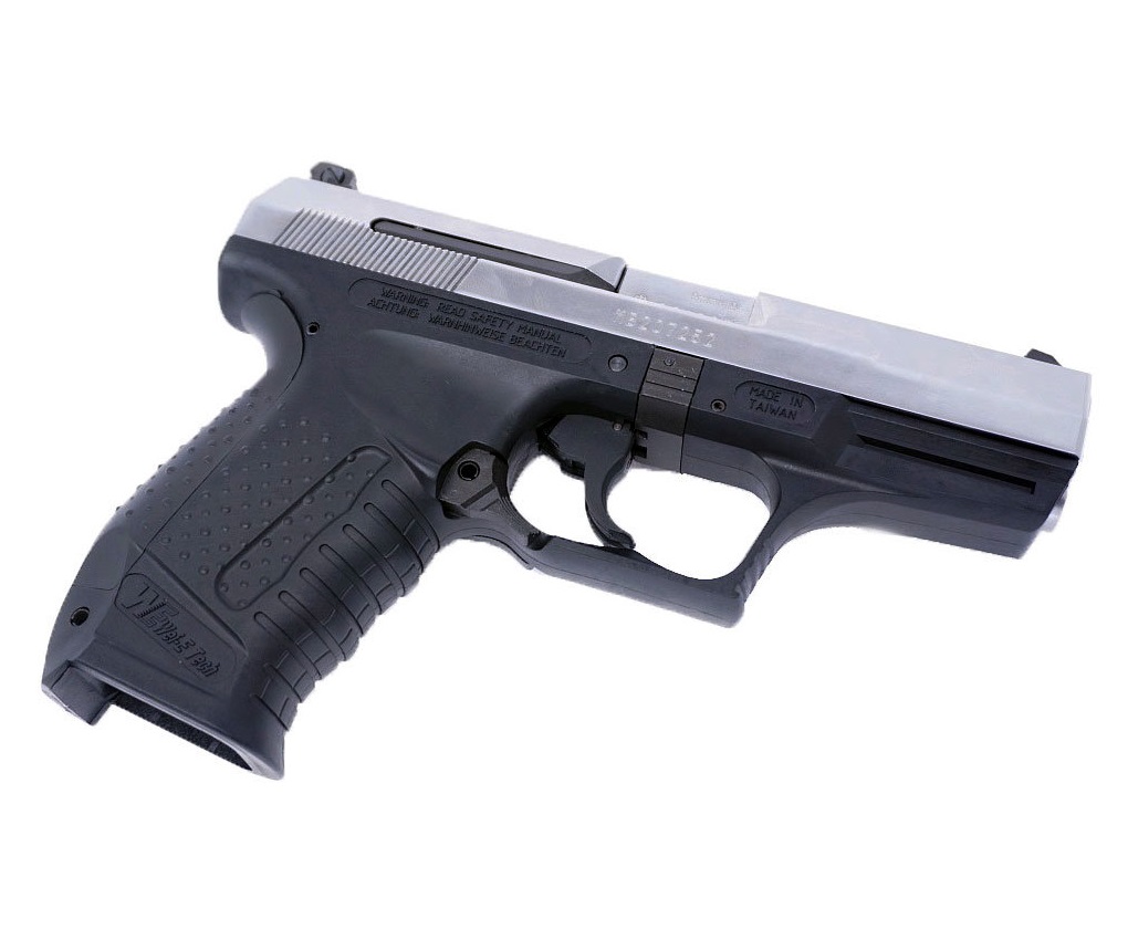 Страйкбольный пистолет WE Walther P99 GBB Silver (WE-PX001-SV)