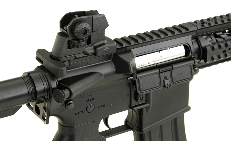 Страйкбольный автомат Cyma M4 RAS Combat, пластик (CM.517)
