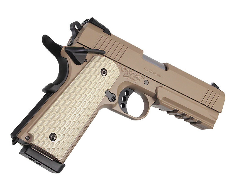 Страйкбольный пистолет Tokyo Marui Colt Hi-Capa 4.3 Desert Warrior GBB