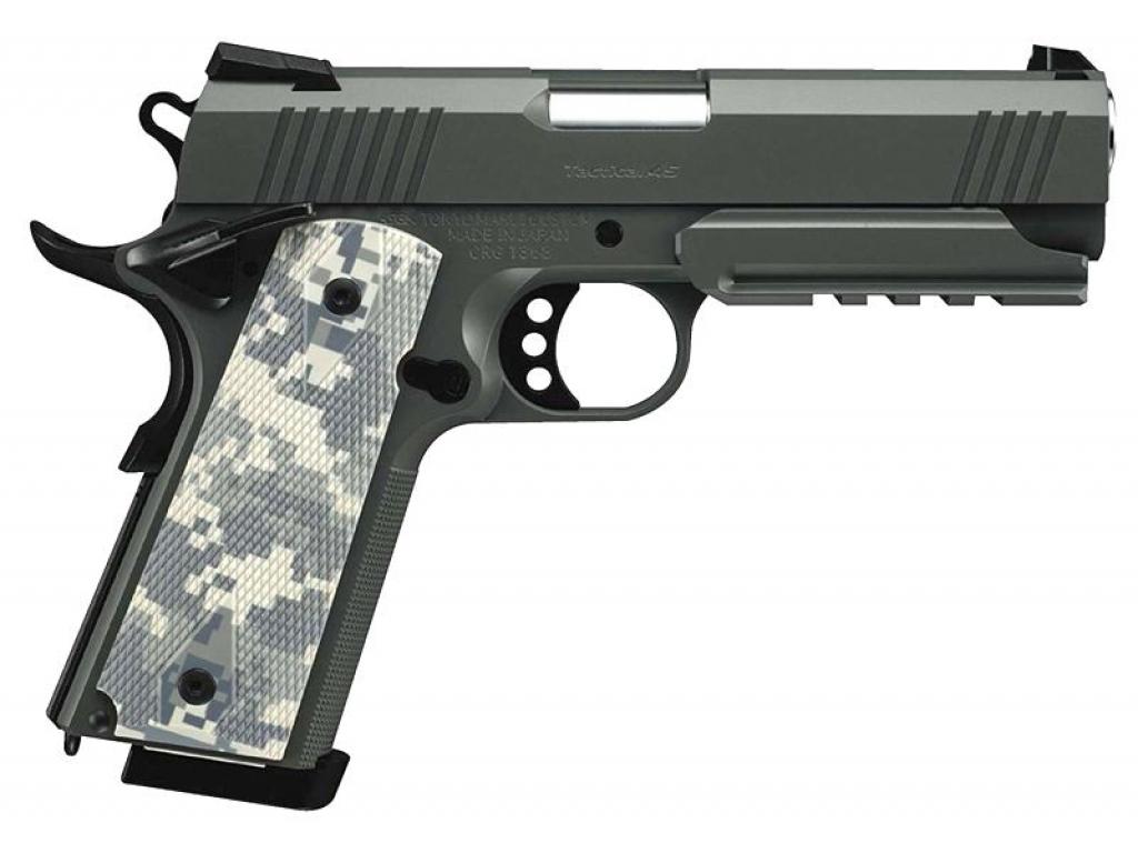 Страйкбольный пистолет Tokyo Marui 142450 Colt 1911 4.3 Foliage Warrior GBB пластик