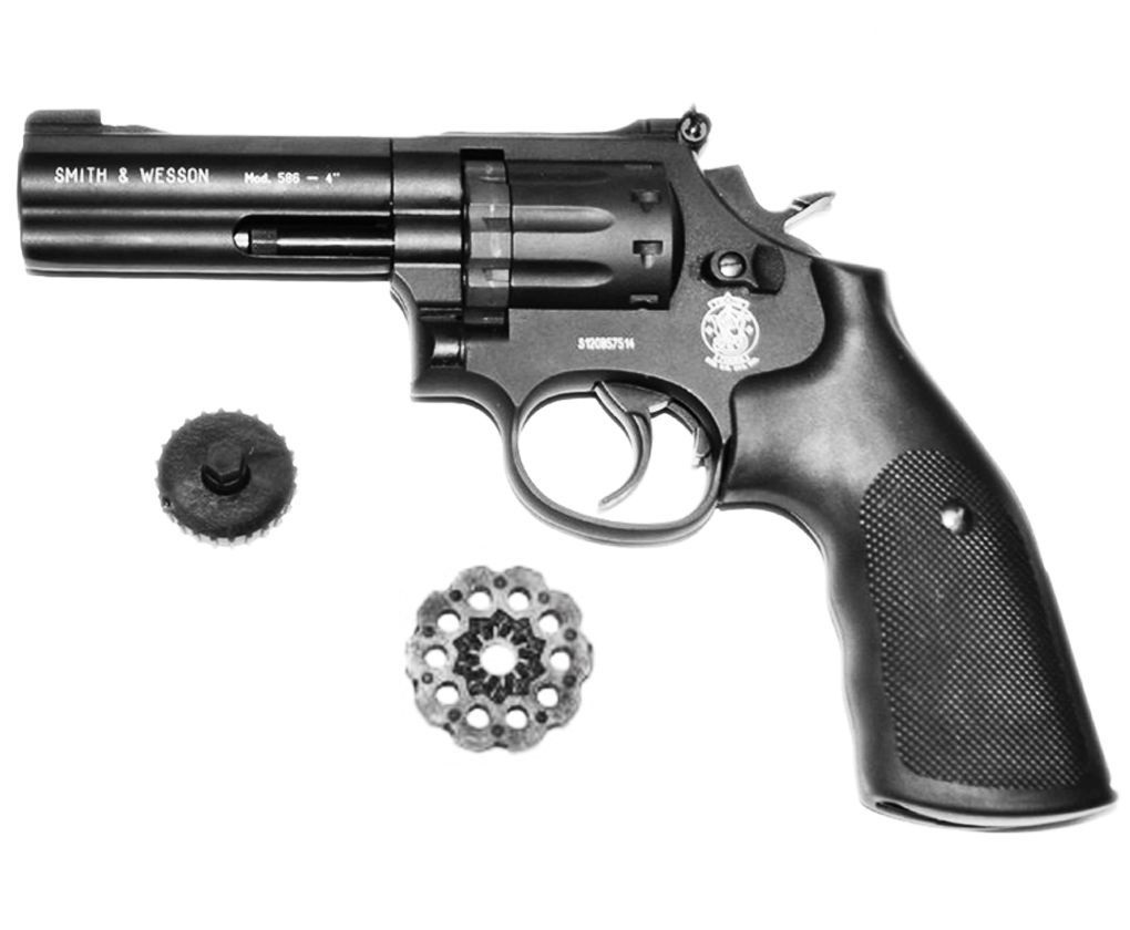 Пневматический револьвер Umarex Smith & Wesson 586 4 (S&W)
