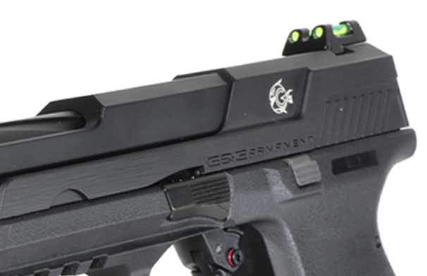 Страйкбольный пистолет GG Piranha SL Black (GAS-PRN-LNG-BBB-ECM)