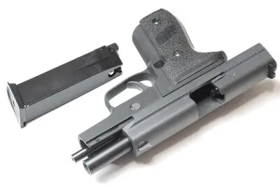 Страйкбольный пистолет WE SIG SAUER P-229 — чёрный, GBB, 6 мм