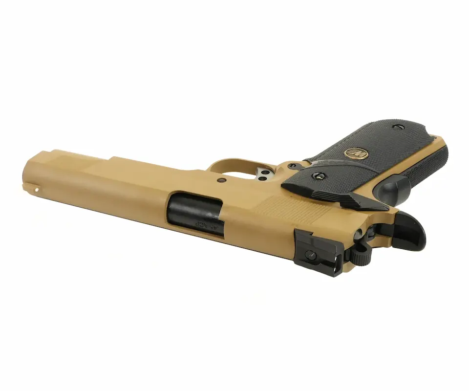 Страйкбольный пистолет WE Colt M1911A1 M.E.U. (6 мм, Gas, Blowback, Tan, WE-E008A)