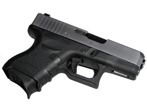 Страйкбольный пистолет WE Glock 27 Gen3 SILVER (6 мм, ГББ, Green Gas, WE-G006A-SV)
