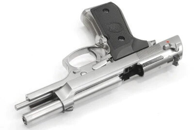 Страйкбольный пистолет WE Beretta M92F Auto Silver