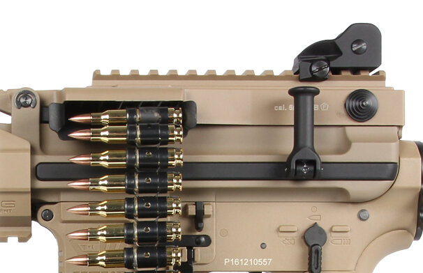 Страйкбольный пулемет G&G CM16 LMG Stealth Desert (EGC-16P-LMG-DNB-NCM)