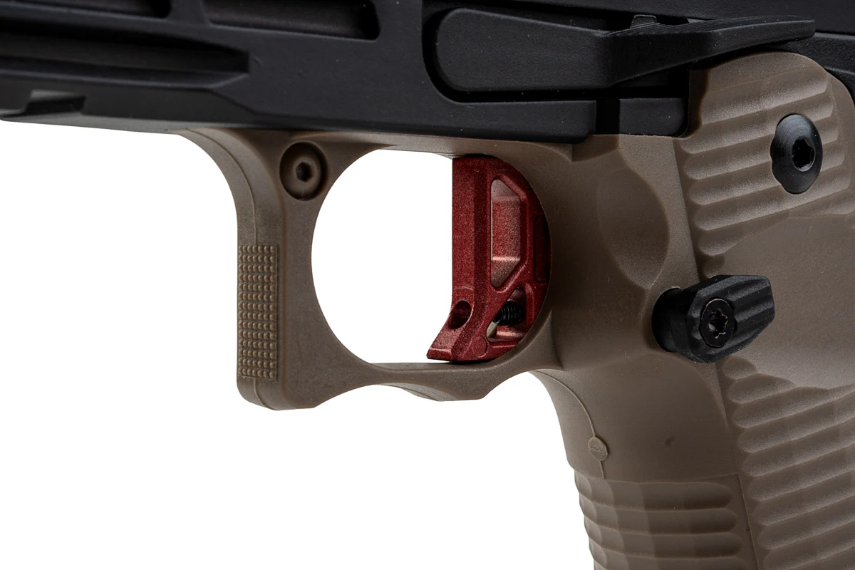 Страйкбольный пистолет KJW Colt M1911 Hi-Capa (KP-19S.GAS) — чёрный, GBB, 6 мм