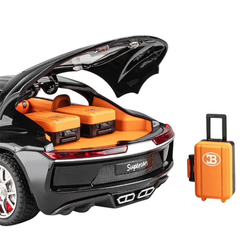Машинка металлическая Bugatti Atlantic 1:24 Black