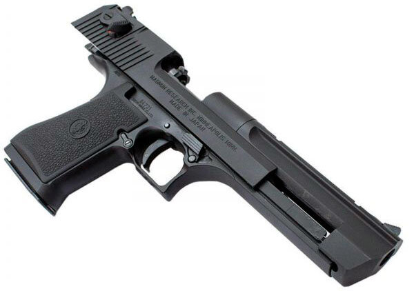Страйкбольный пистолет Tokyo Marui Desert Eagle .50AE Black GBB