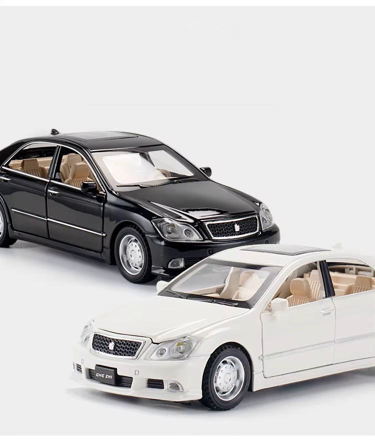 Металлическая машинка Toyota Crown S180 1:32 Black