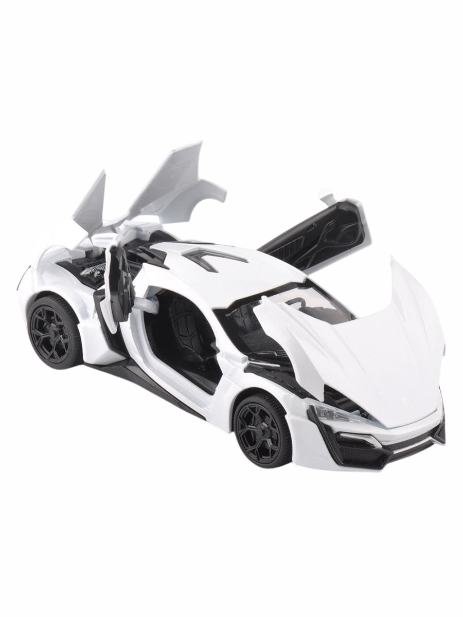 Металлическая машинка модель Люкан Lykan Hypersport 1:24