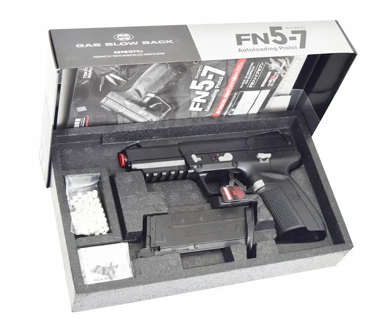 Страйкбольный пистолет Tokyo Marui FN Five-seveN (FN 5-7) — GBB, регулируемый Hop-Up