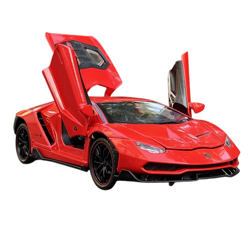 Металлическая машинка Lamborghini Centenario 1:24 Красная
