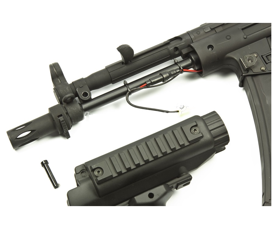 Страйкбольный пистолет-пулемет Cyma H&K MP5, складной приклад (CM.041)