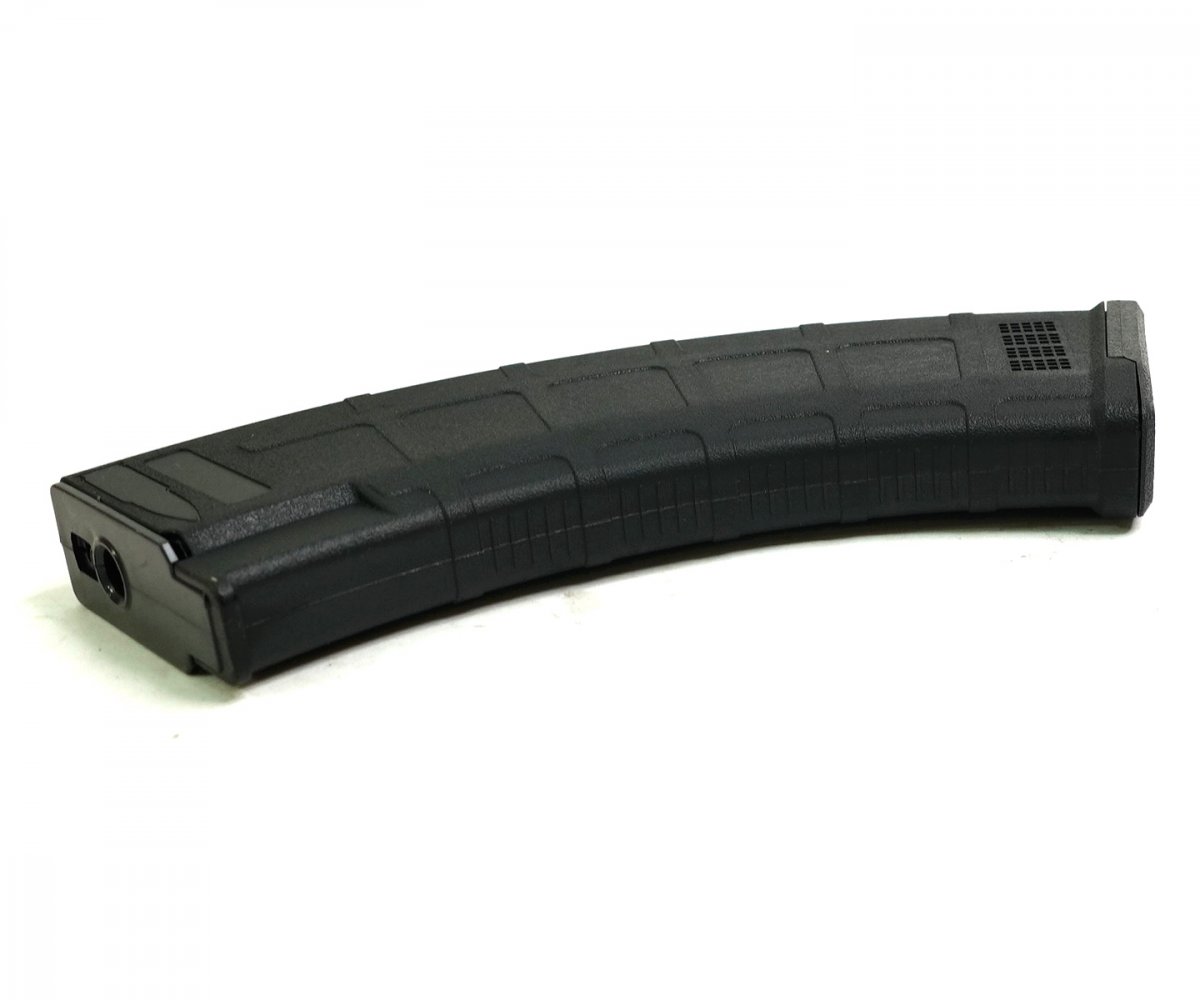 Магазин механический CYMA C190A-BK для АК-серии (Magpul / PMAG стиль), Mid‑Cap, нейлон, 200 шаров, чёрный