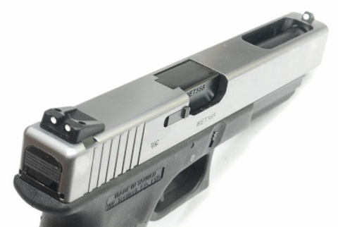 Страйкбольный пистолет WE Glock-34 Gen.3 Silver (WE-G008A-SV)