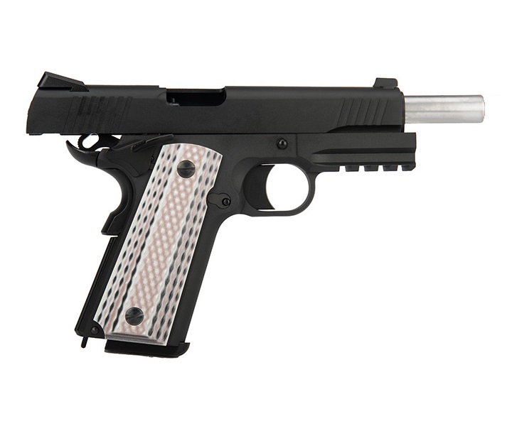 Страйкбольный пистолет WE Colt M45A1 Black (WE-E015-BK)