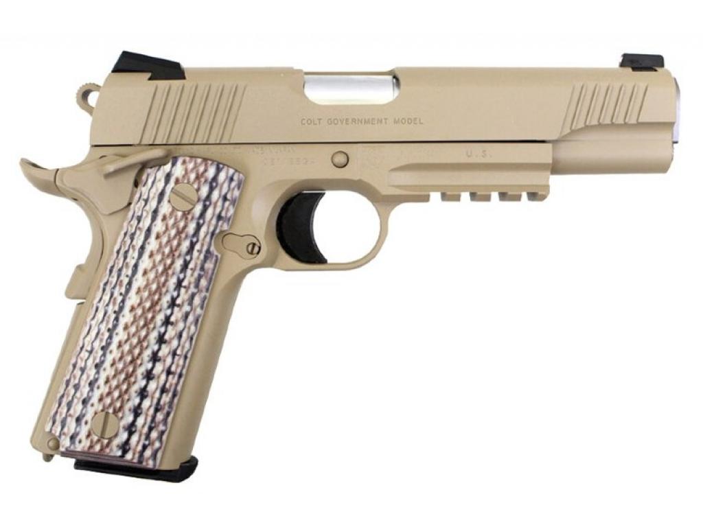 Страйкбольный пистолет Tokyo Marui Colt M45A1 Tan GBB